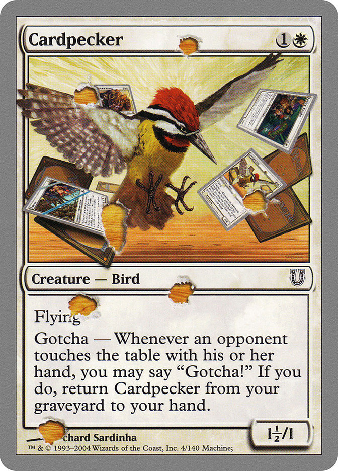 Cardpecker [Unhinged] | Silver Goblin