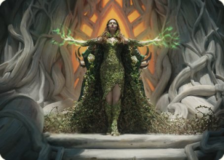 Titania, Voice of Gaea Art Card [The Brothers' War Art Series] | Silver Goblin