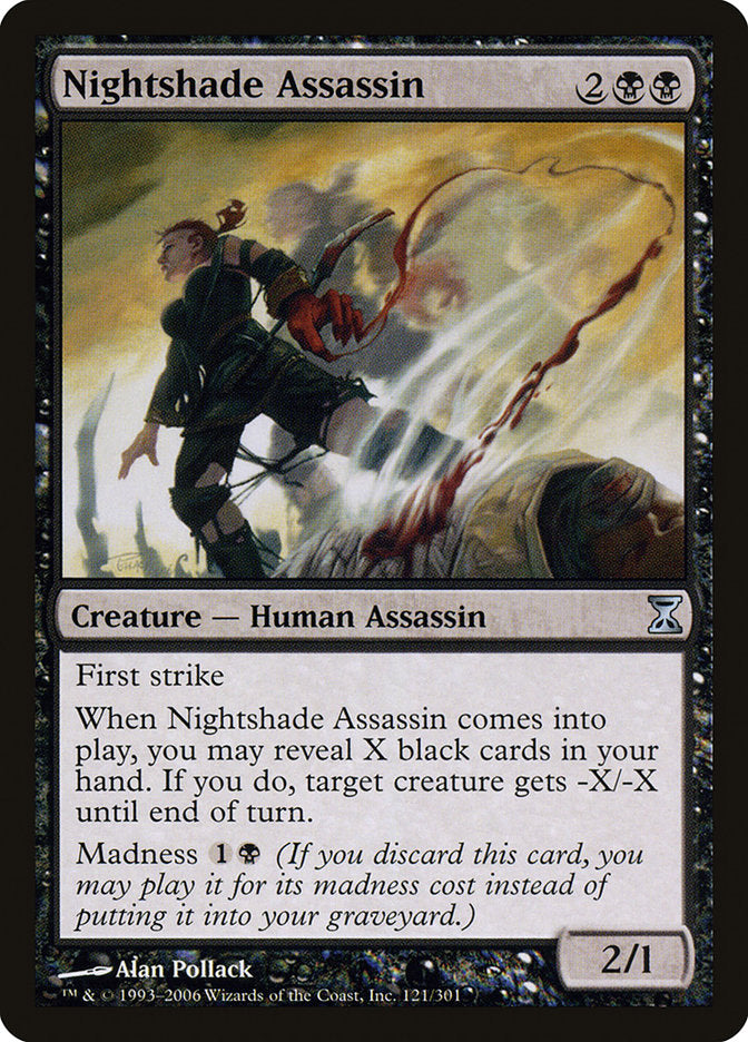 Nightshade Assassin [Time Spiral] | Silver Goblin