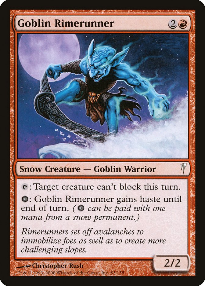 Goblin Rimerunner [Coldsnap] | Silver Goblin