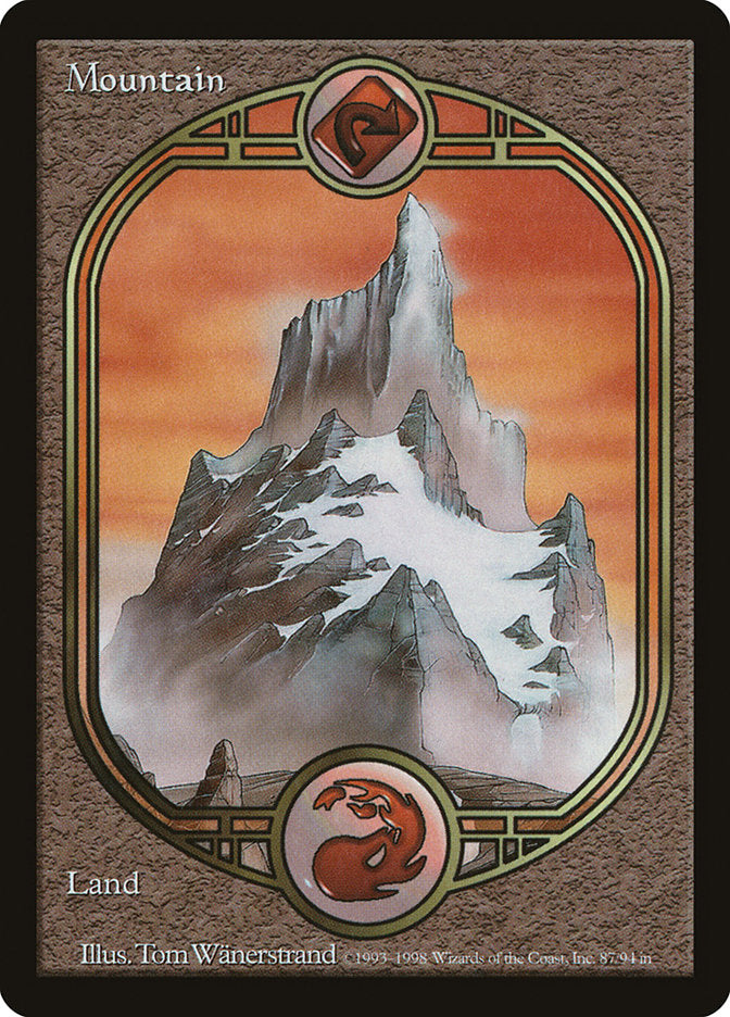Mountain (87) [Unglued] | Silver Goblin
