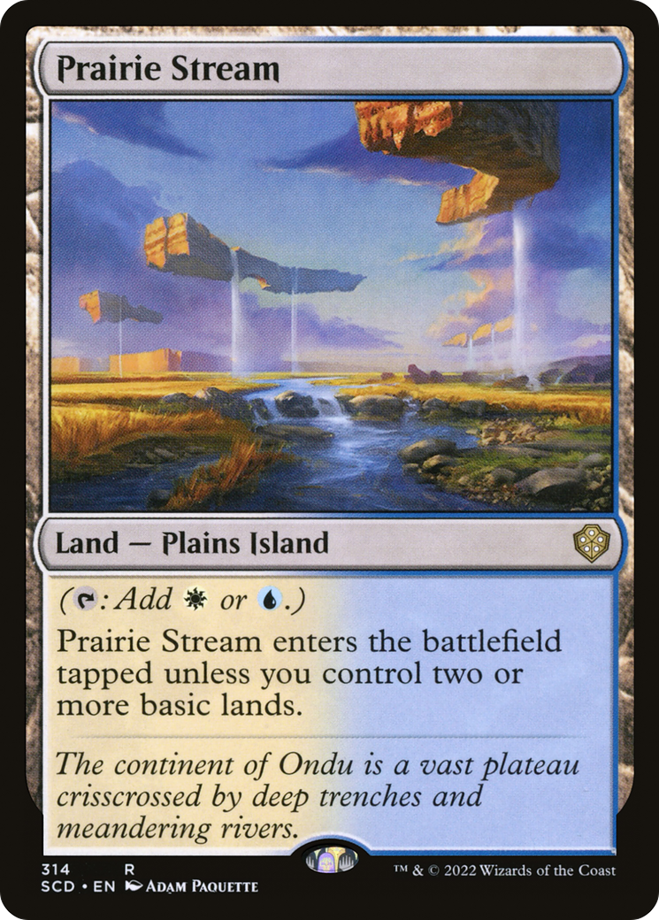 Prairie Stream [Starter Commander Decks] | Silver Goblin