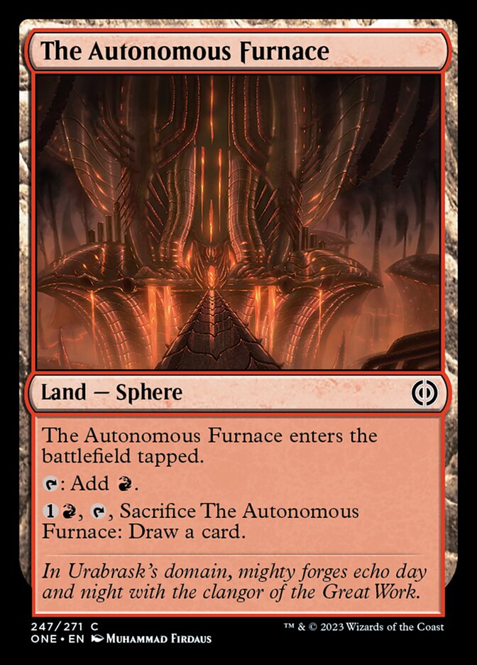 The Autonomous Furnace [Phyrexia: All Will Be One] | Silver Goblin