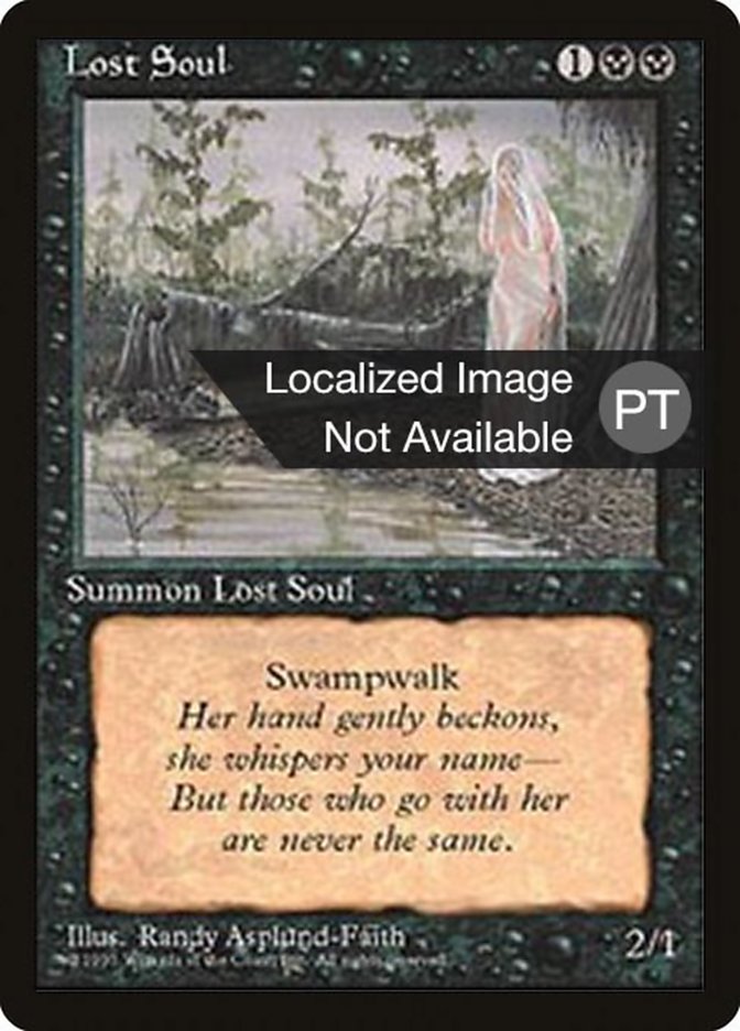 Lost Soul [Fourth Edition (Foreign Black Border)] | Silver Goblin