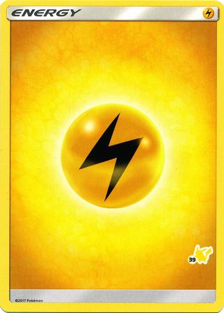 Lightning Energy (Pikachu Stamp #39) [Battle Academy 2020] | Silver Goblin