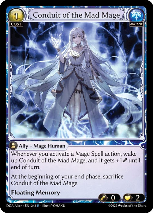 Conduit of the Mad Mage (243) [Dawn of Ashes: Alter Edition] | Silver Goblin
