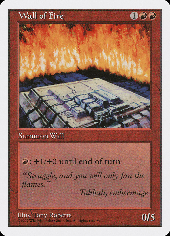 Wall of Fire [Fifth Edition] | Silver Goblin