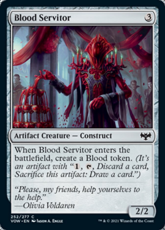 Blood Servitor [Innistrad: Crimson Vow] | Silver Goblin