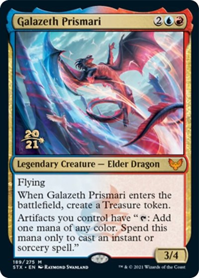 Galazeth Prismari [Strixhaven: School of Mages Prerelease Promos] | Silver Goblin