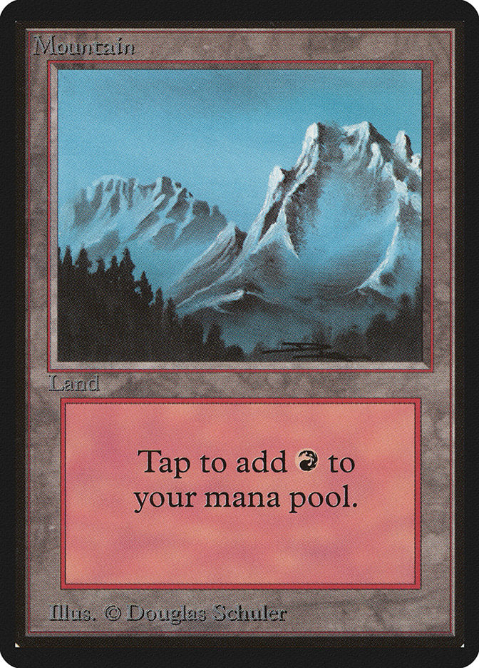 Mountain (298) [Beta Edition] | Silver Goblin