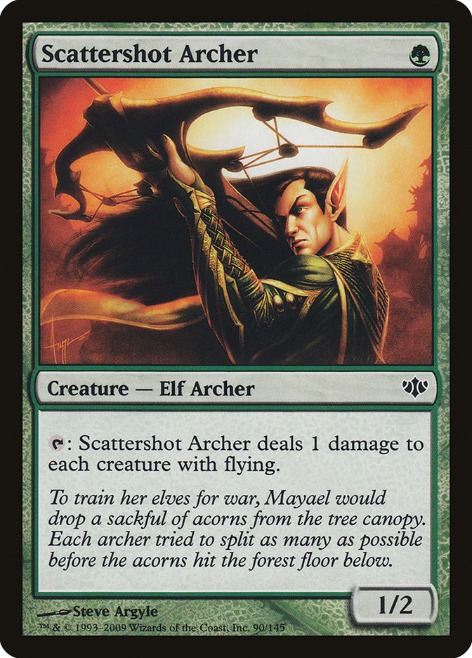 Scattershot Archer [Conflux] | Silver Goblin