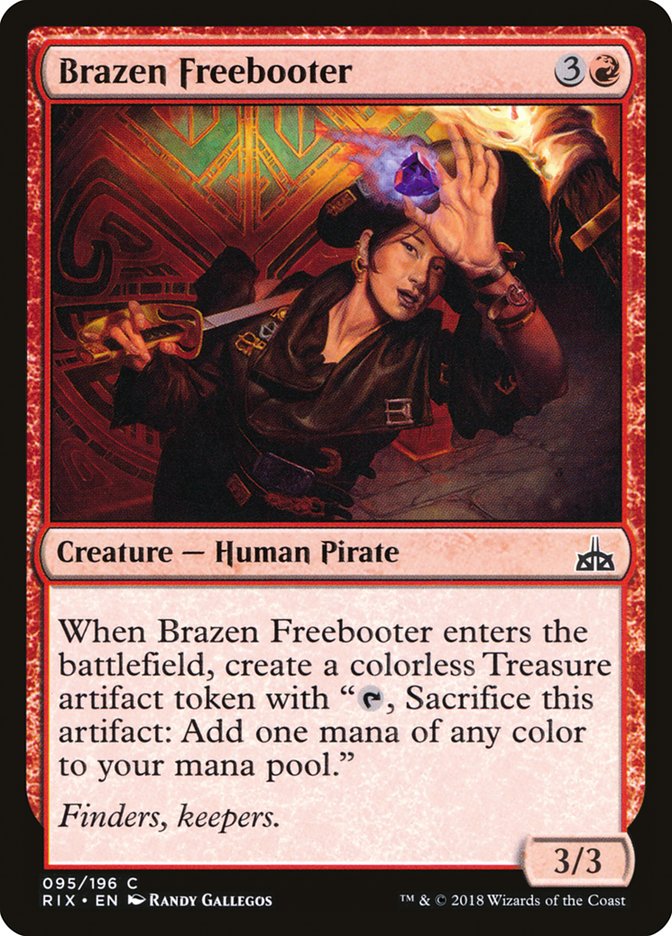 Brazen Freebooter [Rivals of Ixalan] | Silver Goblin