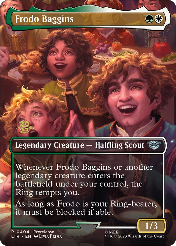 Frodo Baggins [The Lord of the Rings: Tales of Middle-Earth Prerelease Promos] | Silver Goblin