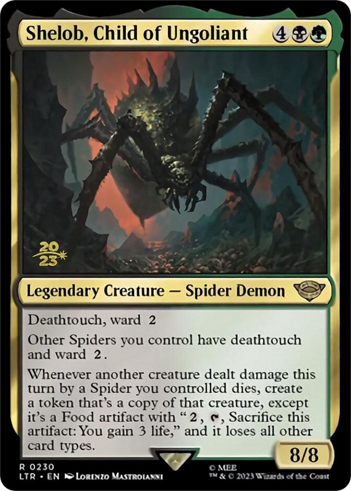 Shelob, Child of Ungoliant [The Lord of the Rings: Tales of Middle-Earth Prerelease Promos] | Silver Goblin