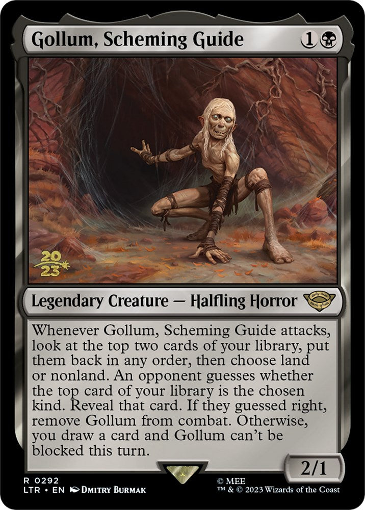 Gollum, Scheming Guide [The Lord of the Rings: Tales of Middle-Earth Prerelease Promos] | Silver Goblin