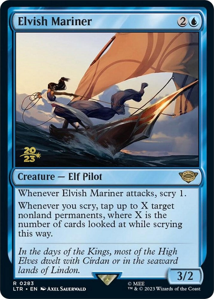 Elvish Mariner [The Lord of the Rings: Tales of Middle-Earth Prerelease Promos] | Silver Goblin
