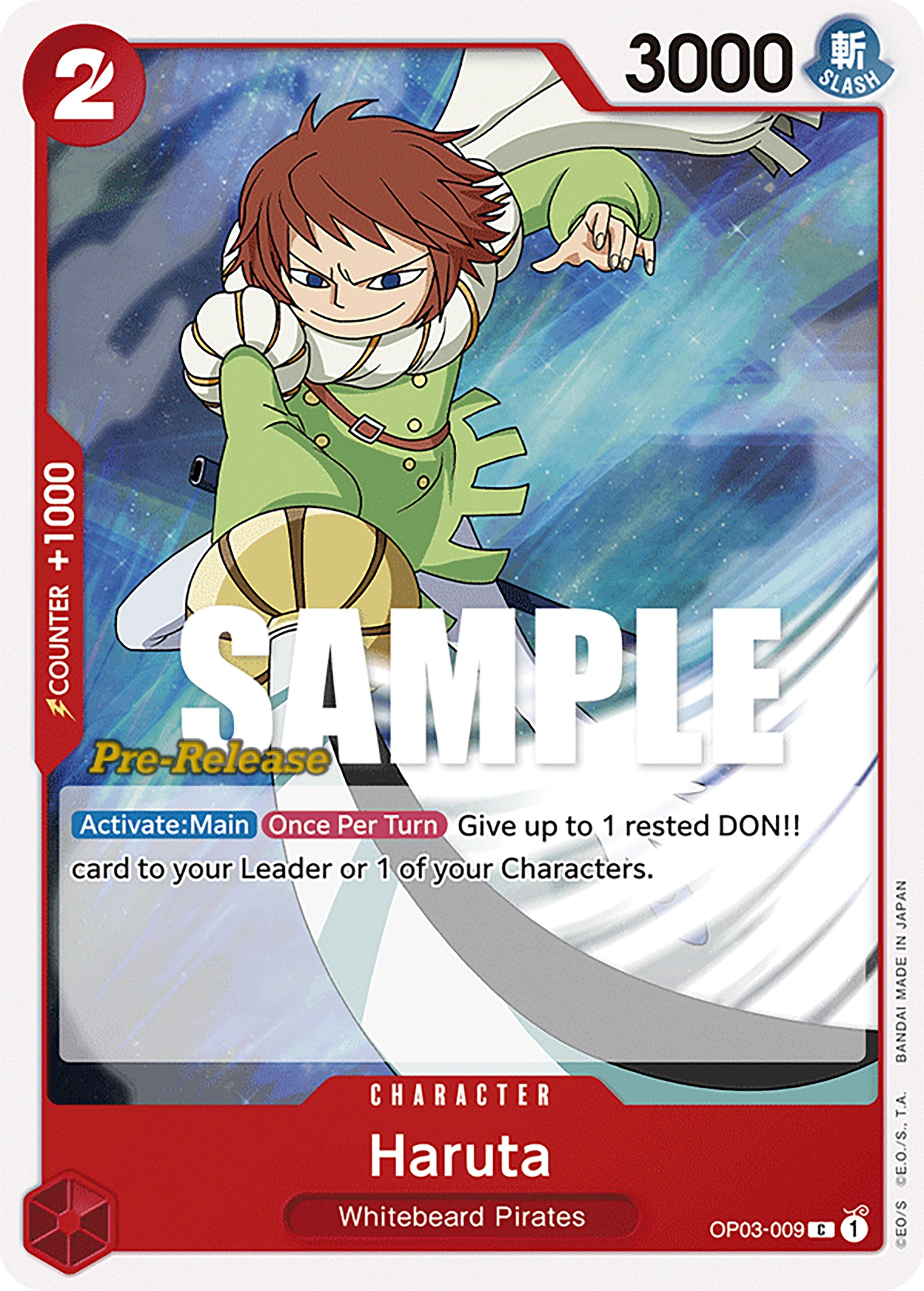 Haruta [Pillars of Strength Pre-Release Cards] | Silver Goblin