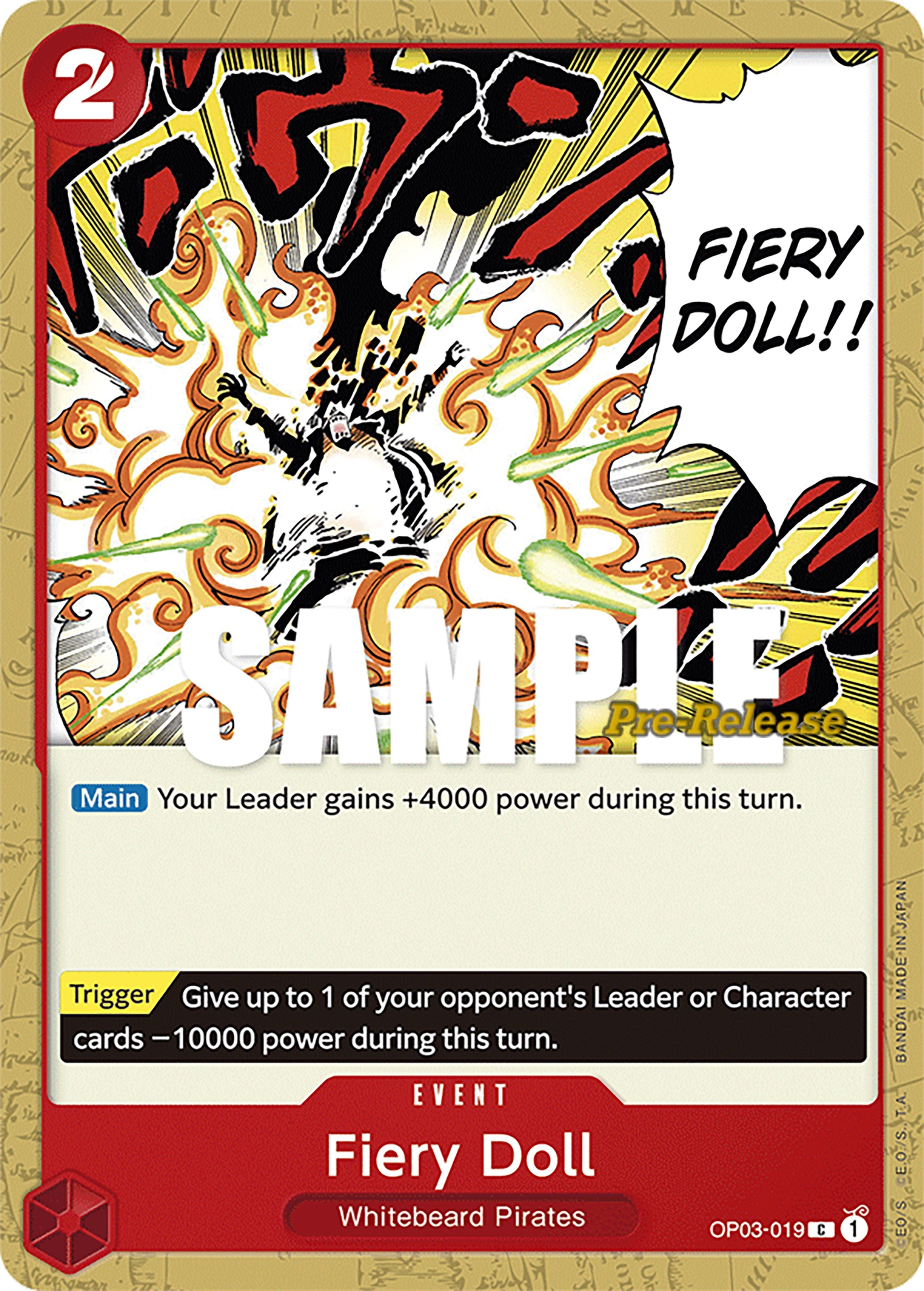 Fiery Doll [Pillars of Strength Pre-Release Cards] | Silver Goblin