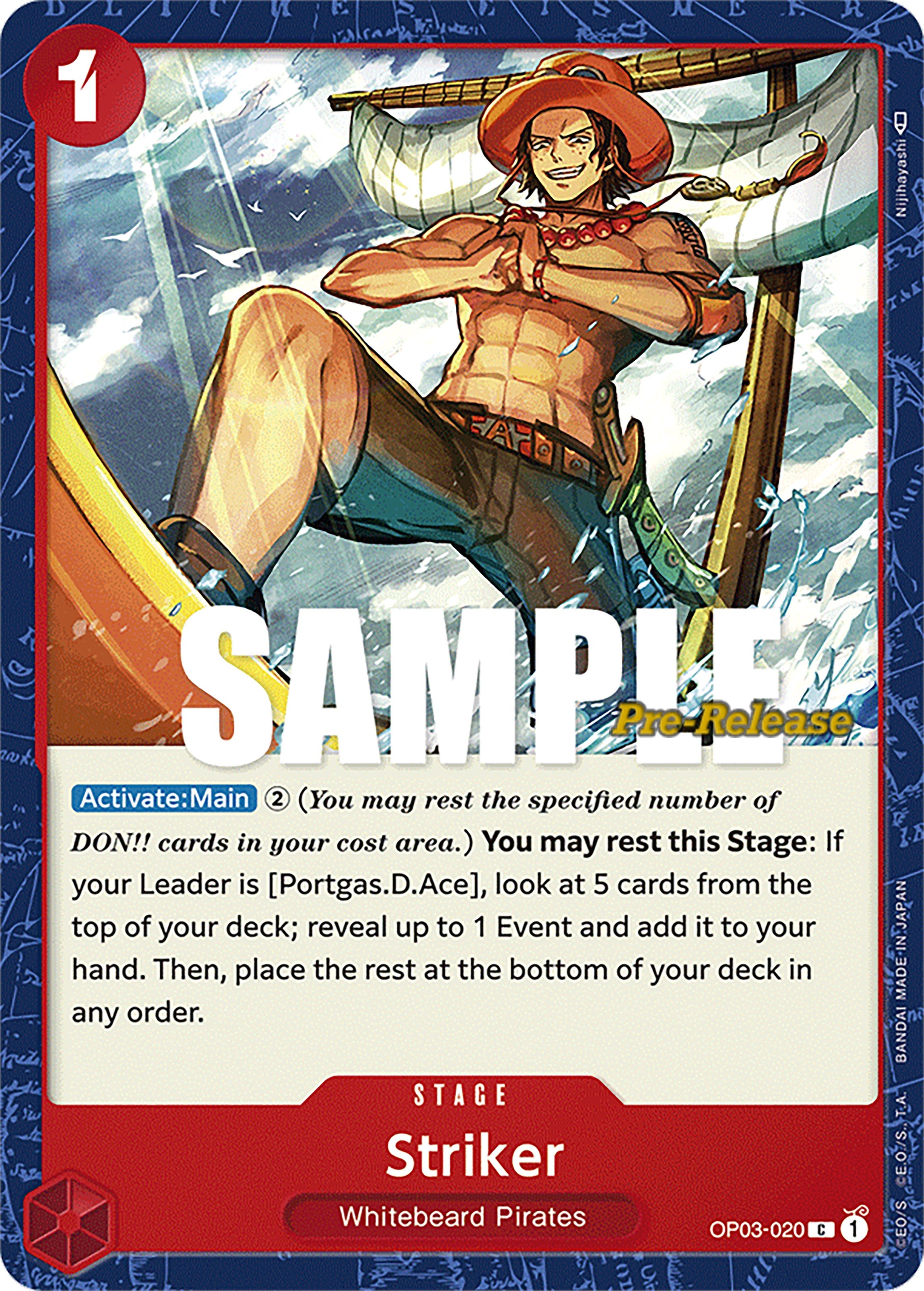 Striker [Pillars of Strength Pre-Release Cards] | Silver Goblin