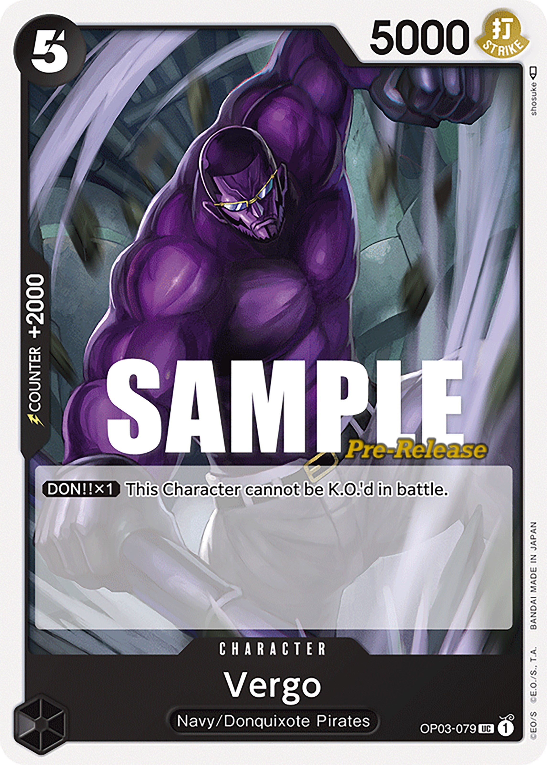 Vergo [Pillars of Strength Pre-Release Cards] | Silver Goblin