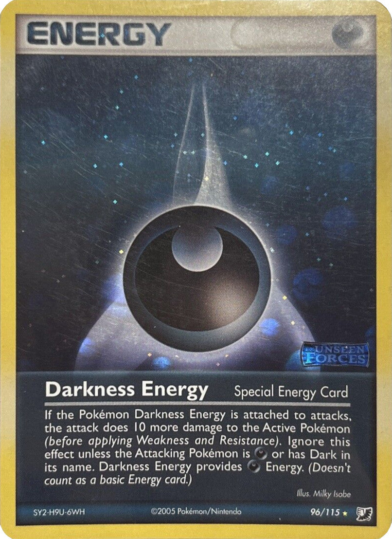 Darkness Energy (96/115) (Stamped) [EX: Unseen Forces] | Silver Goblin