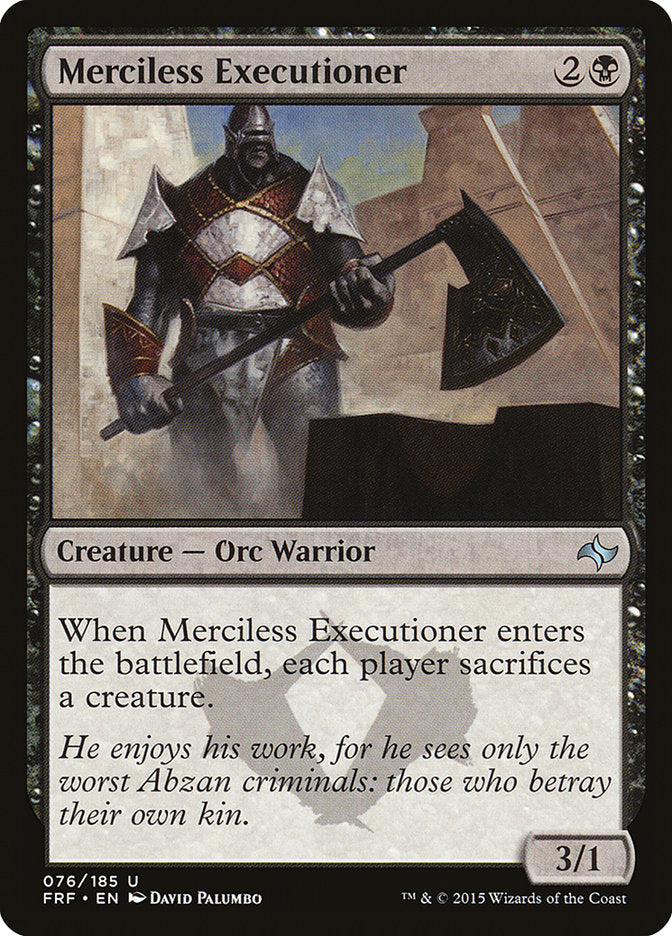 Merciless Executioner [Fate Reforged] | Silver Goblin