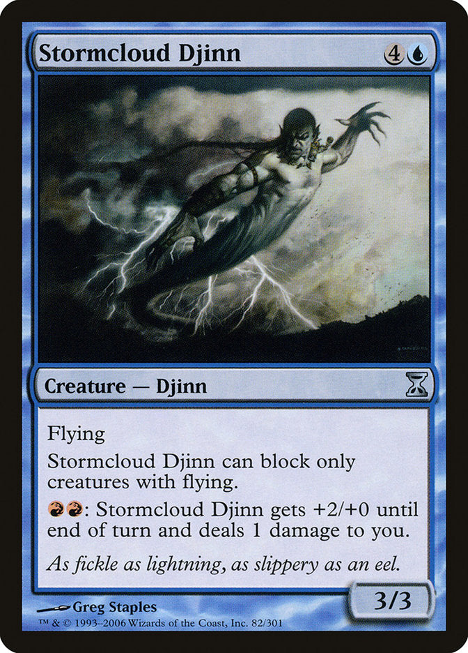 Stormcloud Djinn [Time Spiral] | Silver Goblin