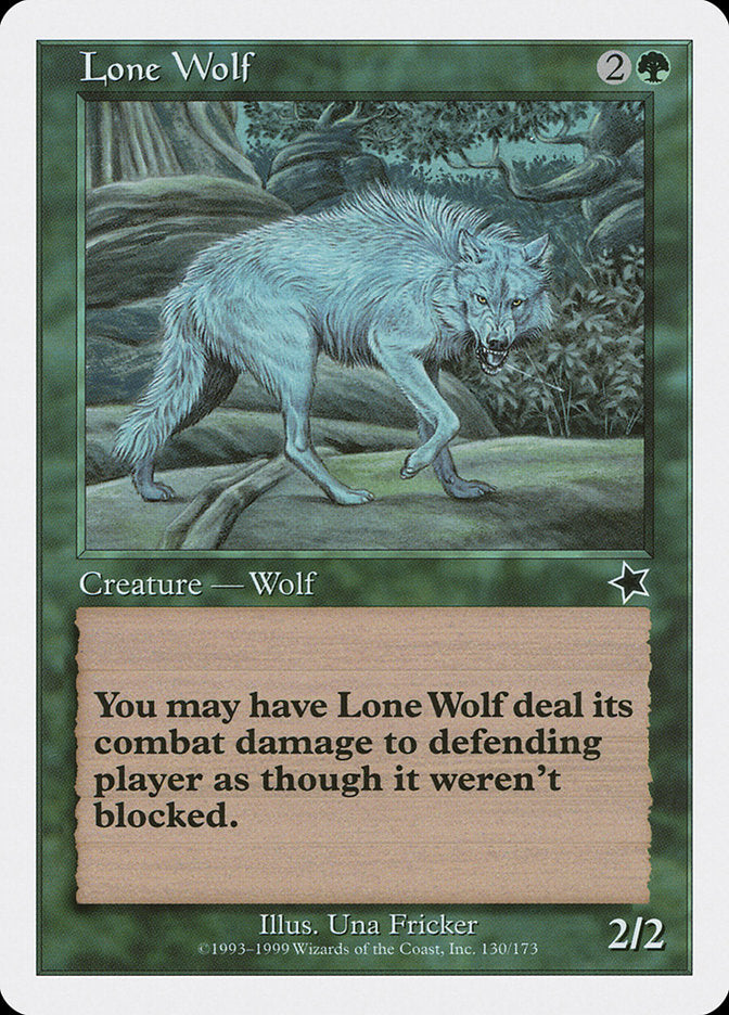 Lone Wolf [Starter 1999] | Silver Goblin