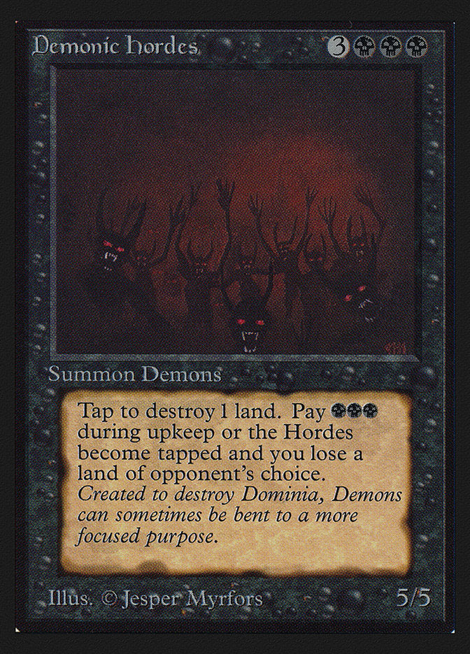 Demonic Hordes [International Collectors' Edition] | Silver Goblin