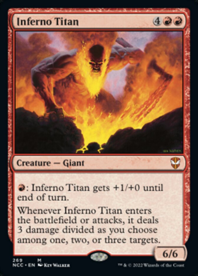 Inferno Titan [Streets of New Capenna Commander] | Silver Goblin
