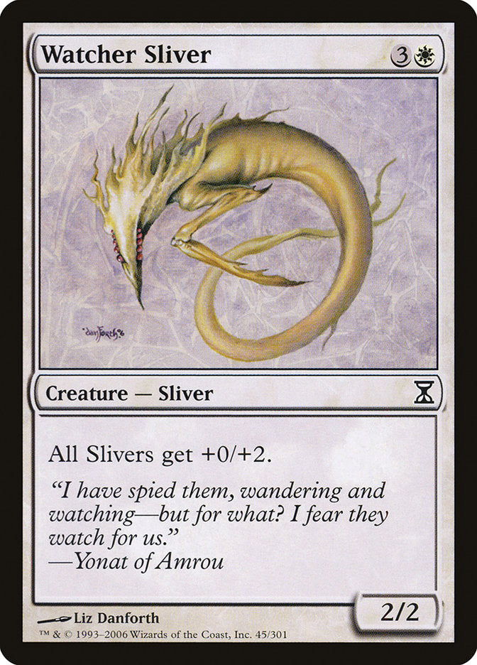Watcher Sliver [Time Spiral] | Silver Goblin