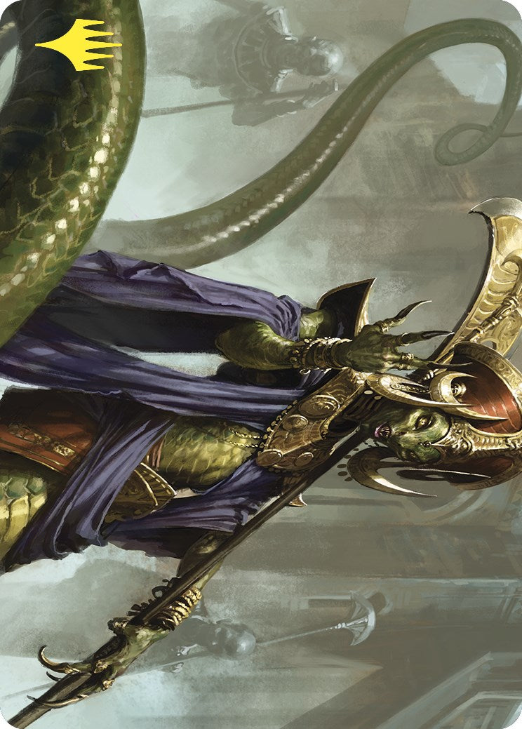 Sidisi, Brood Tyrant Art Card (Gold-Stamped) [Commander Masters Art Series] | Silver Goblin