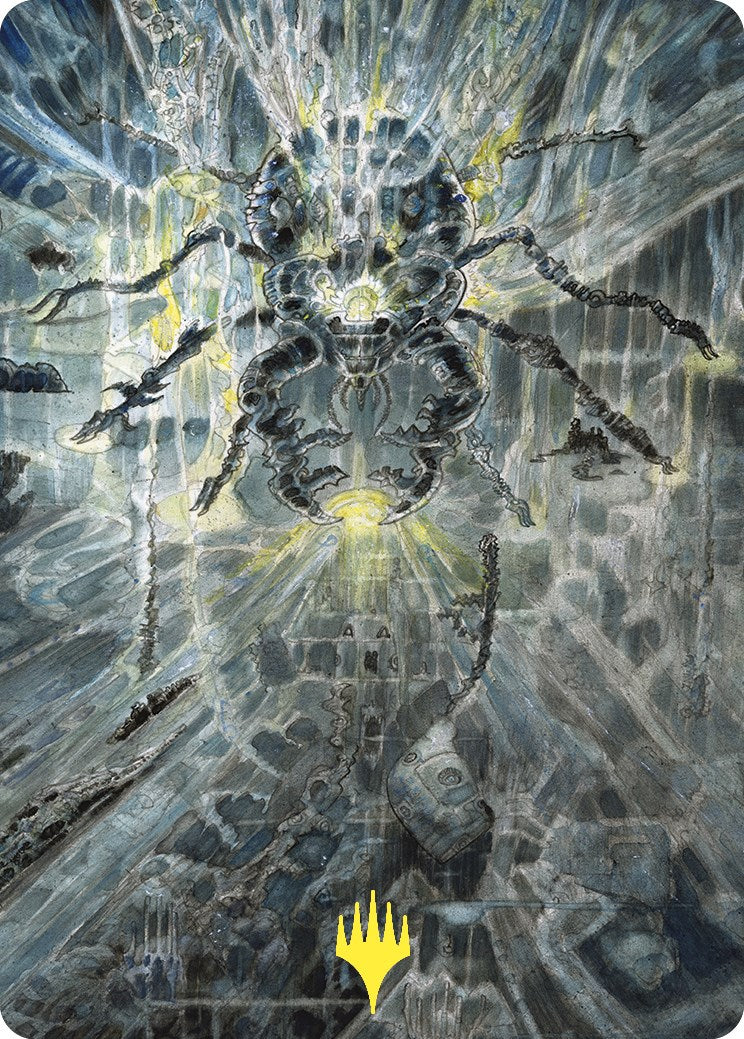 Darksteel Mutation Art Card (Gold-Stamped) [Commander Masters Art Series] | Silver Goblin