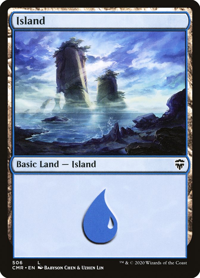 Island (506) [Commander Legends] | Silver Goblin