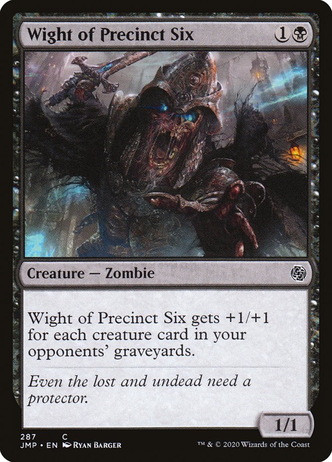 Wight of Precinct Six [Jumpstart] | Silver Goblin
