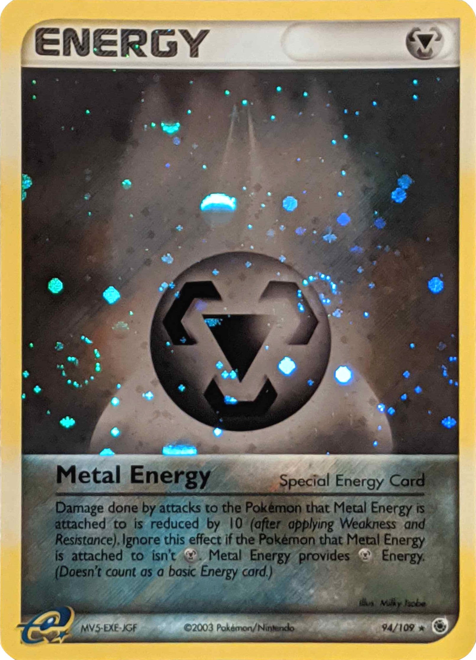 Metal Enery (94/109) (Cosmos Holo) [EX: Ruby & Sapphire] | Silver Goblin