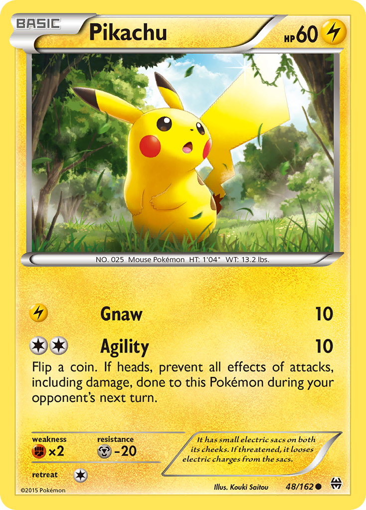 Pikachu (48/162) [XY: BREAKthrough] | Silver Goblin