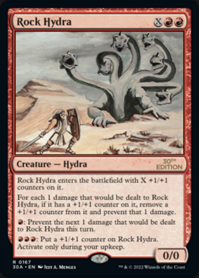 Rock Hydra [30th Anniversary Edition] | Silver Goblin