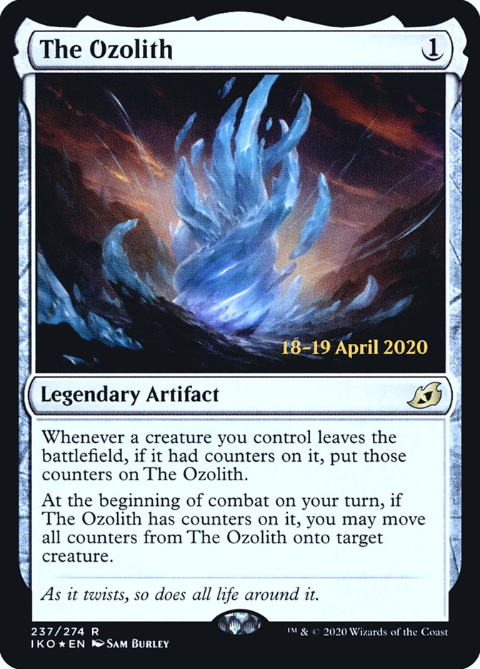 The Ozolith [Ikoria: Lair of Behemoths Prerelease Promos] | Silver Goblin