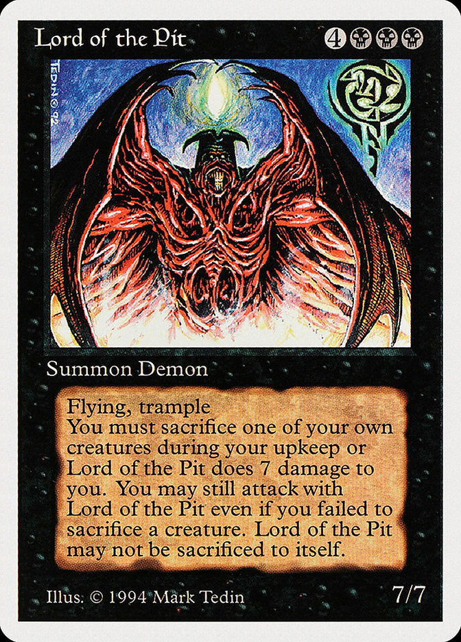 Lord of the Pit [Summer Magic / Edgar] | Silver Goblin