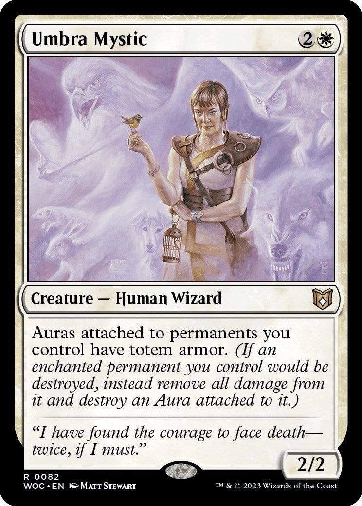Umbra Mystic [Wilds of Eldraine Commander] | Silver Goblin