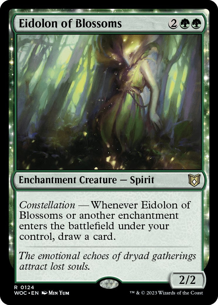 Eidolon of Blossoms [Wilds of Eldraine Commander] | Silver Goblin