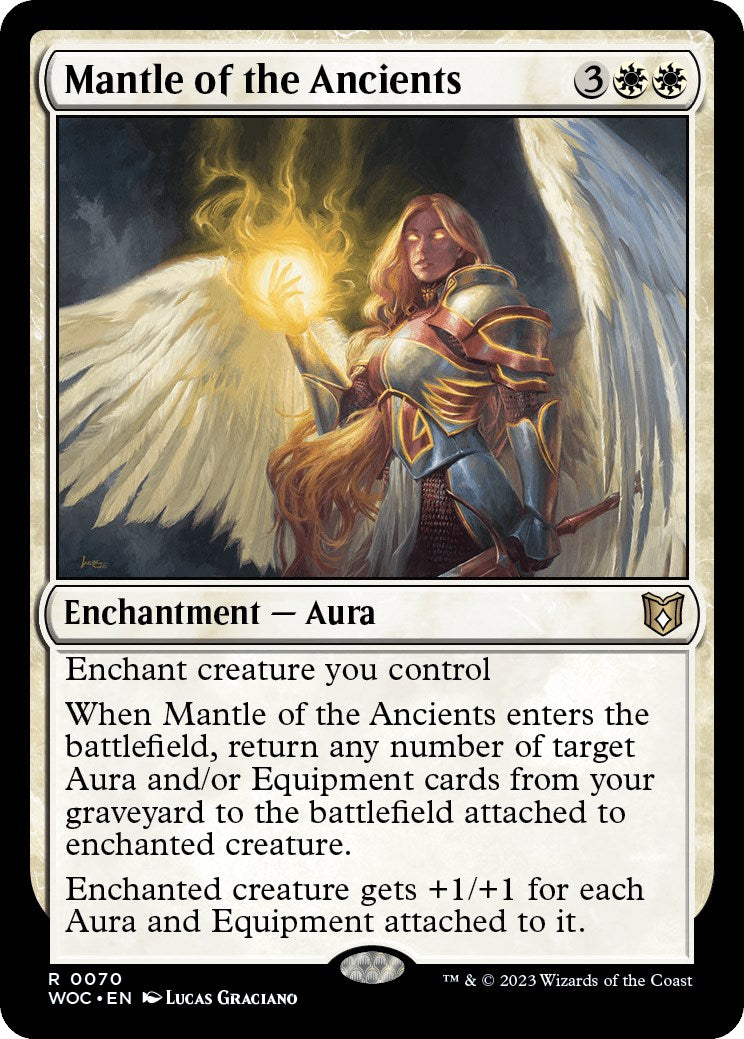 Mantle of the Ancients [Wilds of Eldraine Commander] | Silver Goblin