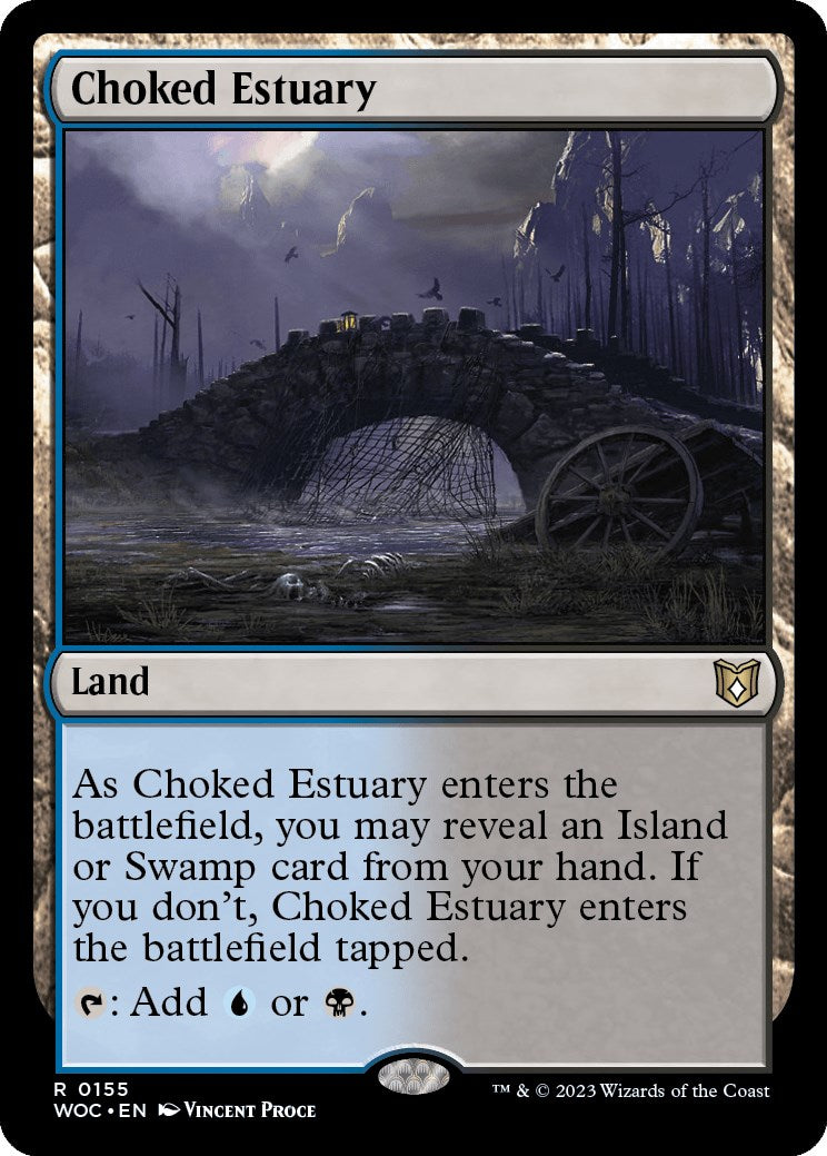 Choked Estuary [Wilds of Eldraine Commander] | Silver Goblin