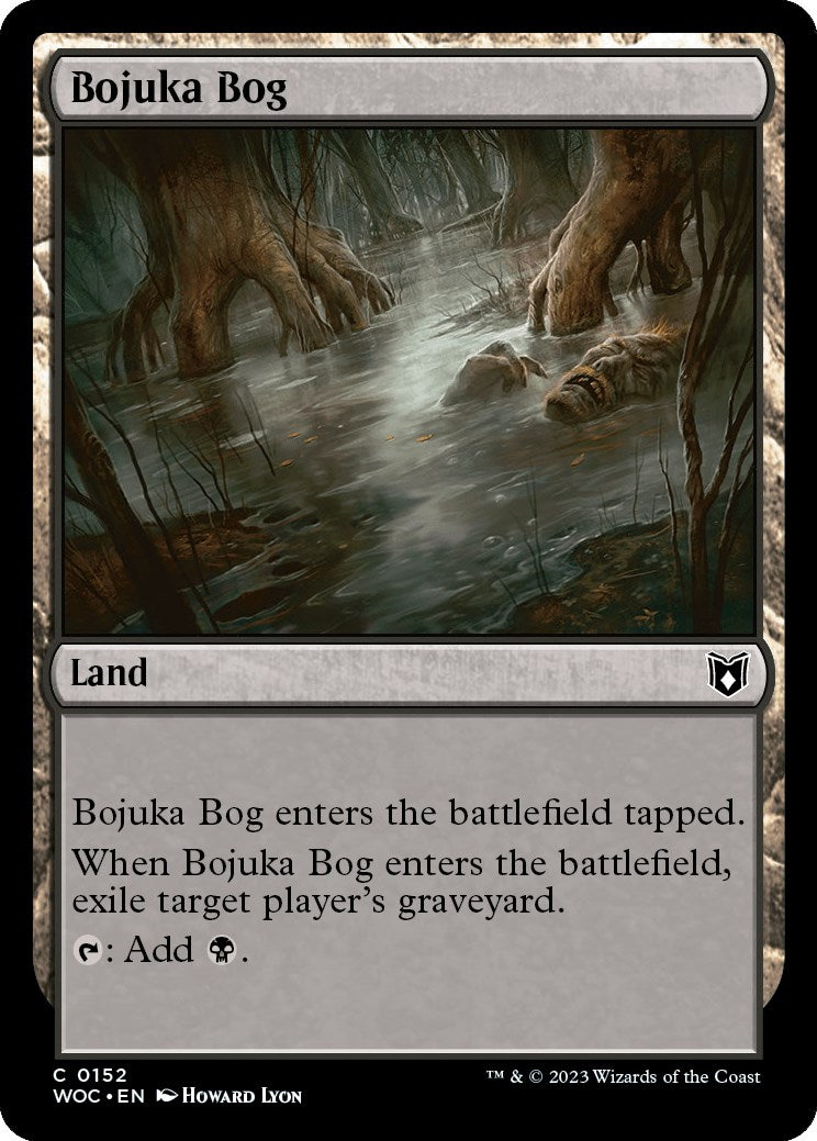 Bojuka Bog [Wilds of Eldraine Commander] | Silver Goblin