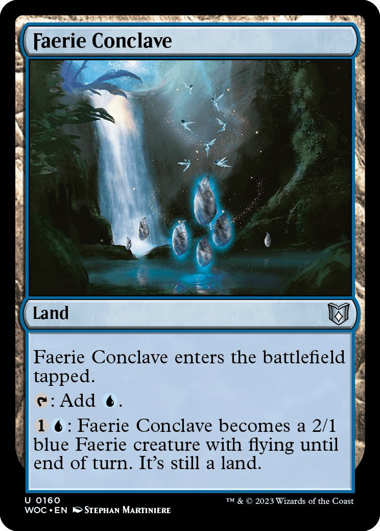 Faerie Conclave [Wilds of Eldraine Commander] | Silver Goblin