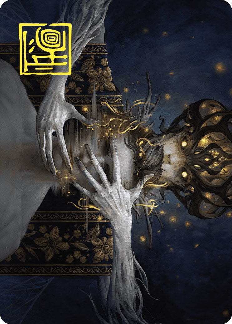 Ego Drain Art Card (Gold-Stamped Signature) [Wilds of Eldraine Art Series] | Silver Goblin