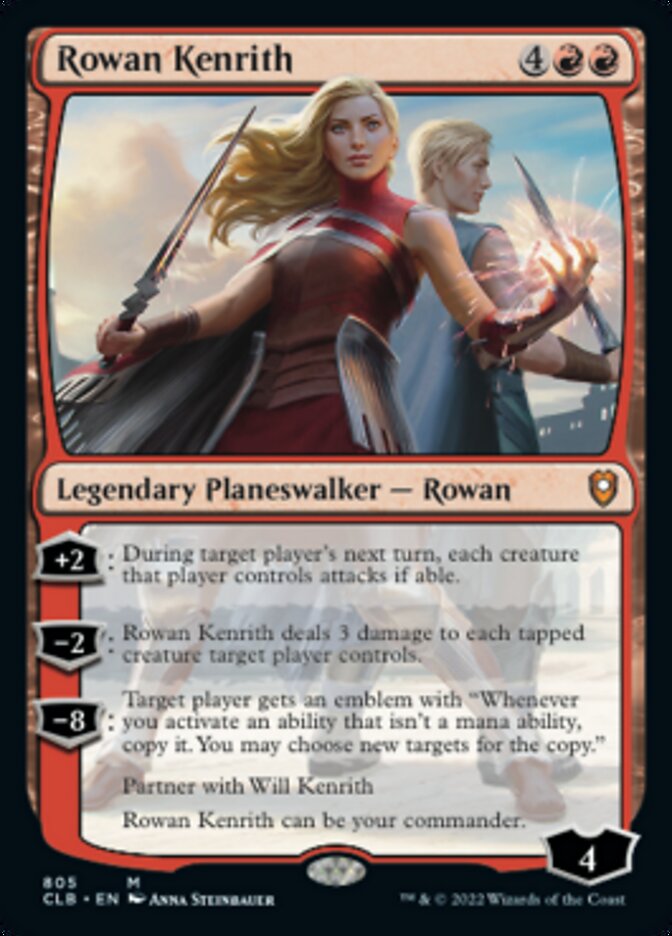 Rowan Kenrith [Commander Legends: Battle for Baldur's Gate] | Silver Goblin