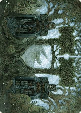 Court of Garenbrig Art Card [Wilds of Eldraine Art Series] | Silver Goblin