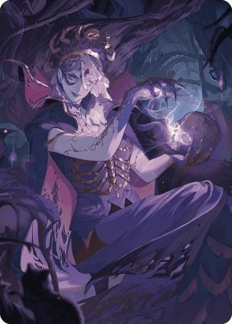 Necropotence Art Card [Wilds of Eldraine Art Series] | Silver Goblin